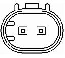 Senzor,turatie roata HELLA 6PU 010 039-031