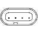Senzor,turatie roata HELLA 6PU 010 039-111</br>Piesa auto pentru Electrice