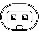 Senzor,turatie roata HELLA 6PU 010 039-431