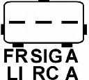 Generator / Alternator HELLA 8EL 011 710-581</br>Piesa auto pentru Generator /Alternator / Elemente