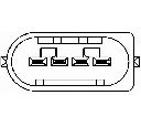 Senzor debit aer HELLA 8ET 009 149-161
