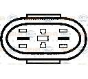 Ventilator, radiator HELLA 8EW 009 157-031