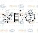 Ventilator, habitaclu HELLA 8EW 009 159-141</br>Piesa auto pentru Incalzire