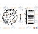 Ventilator, habitaclu HELLA 8EW 009 159-481
