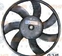 Ventilator, radiator HELLA 8EW 351 041-651</br>Piesa auto pentru Categorii