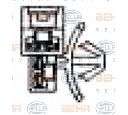 Ventilator, radiator HELLA 8EW 351 044-491</br>Piesa auto pentru Sistem de racire motor