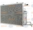 Condensator, climatizare HELLA 8FC 351 000-401</br>Piesa auto pentru Sistem de aer conditionat