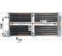Condensator, climatizare HELLA 8FC 351 310-591</br>Piesa auto pentru Sistem de aer conditionat