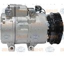 Compresor, climatizare HELLA 8FK 351 001-301 Compresor, climatizare HELLA 8FK 351 001-301
