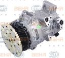 Compresor, climatizare HELLA 8FK 351 002-411</br>Piesa auto pentru Sistem de aer conditionat