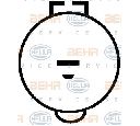 Compresor, climatizare HELLA 8FK 351 107-511