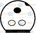 Compresor, climatizare HELLA 8FK 351 110-631