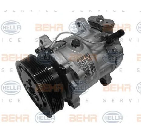 Compresor, climatizare HELLA 8FK 351 127-301 Compresor, climatizare HELLA 8FK 351 127-301