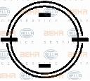 Compresor, climatizare HELLA 8FK 351 133-531</br>Piesa auto pentru Categorii