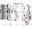 Compresor, climatizare HELLA 8FK 351 334-361