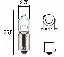 Bec, semnalizator; Bec, iluminare numar circulatie; Bec, lampa mers inapoi; Bec, lampa spate; Bec, lumini interioare; Bec, iluminare portbagaj; bec,lumini de stationare; Bec incandescent; bec,lumini de stationare; bec,lumini de stationare; Bec, lumina cit HELLA 8GH 007 643-121</br>Piesa auto pentru Lampa spate/ Piese