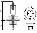 Bec, far faza lunga; Bec, far principal; Bec, proiector ceata; Bec incandescent; Bec, far principal HELLA 8GJ 002 525-251</br>Piesa auto pentru Faruri / piese componente