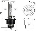 Bec, far principal HELLA 8GS 007 949-311</br>Piesa auto pentru Faruri / piese componente