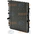 Radiator, racire motor HELLA 8MK 376 700-234