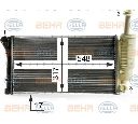 Radiator, racire motor HELLA 8MK 376 700-281