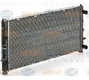 Radiator, racire motor HELLA 8MK 376 700-481</br>Piesa auto pentru Radiator racire apa/ ulei
