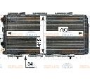 Radiator, racire motor HELLA 8MK 376 700-554