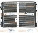 Radiator, racire motor HELLA 8MK 376 700-574