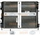 Radiator, racire motor HELLA 8MK 376 700-581