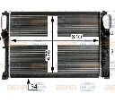 Radiator, racire motor HELLA 8MK 376 700-601