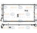 Radiator, racire motor HELLA 8MK 376 700-654