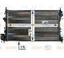 Radiator, racire motor HELLA 8MK 376 700-664