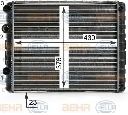 Radiator, racire motor HELLA 8MK 376 700-691