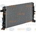 Radiator, racire motor HELLA 8MK 376 701-001