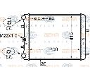 Radiator, racire motor HELLA 8MK 376 704-601