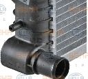 Radiator, racire motor HELLA 8MK 376 706-511