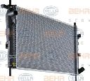Radiator, racire motor HELLA 8MK 376 706-631