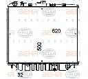 Radiator, racire motor HELLA 8MK 376 708-661