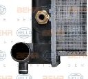 Radiator, racire motor HELLA 8MK 376 710-611