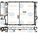 Radiator, racire motor HELLA 8MK 376 711-131