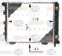 Radiator, racire motor HELLA 8MK 376 711-331