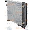 Radiator, racire motor HELLA 8MK 376 711-331