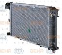 Radiator, racire motor HELLA 8MK 376 711-451