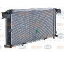 Radiator, racire motor HELLA 8MK 376 711-451