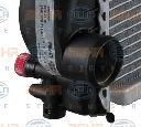 Radiator, racire motor HELLA 8MK 376 711-511