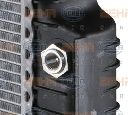 Radiator, racire motor HELLA 8MK 376 711-511
