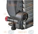 Radiator, racire motor HELLA 8MK 376 711-524