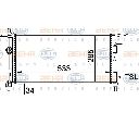 Radiator, racire motor HELLA 8MK 376 712-001