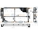 Radiator, racire motor HELLA 8MK 376 712-371