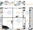 Radiator, racire motor HELLA 8MK 376 712-431