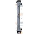 Radiator, racire motor HELLA 8MK 376 712-521